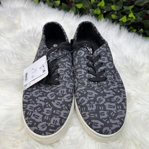 Disney Mickey Mouse Black and Gray Women's Sneakers size 10